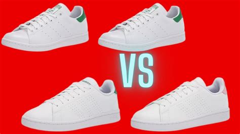 adidas stan smith original vs fake|advantage shoes vs stan smith.